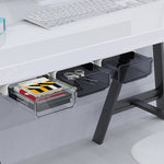 Under Desk Drawer Self-Adhesive Transparent Storage