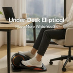 Under Desk Elliptical 12-Speed Bidirectional Whisper-Quiet