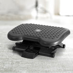 Under-Desk Foot Rest Adjustable Tilt Acupressure Surface & Non-Slip Base