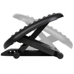 Under-Desk Foot Rest Adjustable Tilt Acupressure Surface & Non-Slip Base