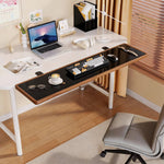 Under-Desk Keyboard Tray Foldable Pull-Out Space-Saving Shelf