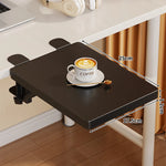 Under-Desk Keyboard Tray Foldable Pull-Out Space-Saving Shelf