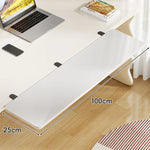 Under-Desk Keyboard Tray Foldable Pull-Out Space-Saving Shelf