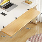 Under-Desk Keyboard Tray Foldable Pull-Out Space-Saving Shelf