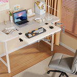 Under-Desk Keyboard Tray Foldable Pull-Out Space-Saving Shelf
