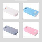 Under-Desk Storage Box Adhesive-Mount Reusable Mark-Free Adhesive