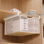 Under-Shelf Basket Organizer Pull-Out Rust-Resistant Metal Mesh Clamp-On Mounting