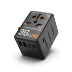 Universal Travel Adapter GaN 100W USB-C & USB-A