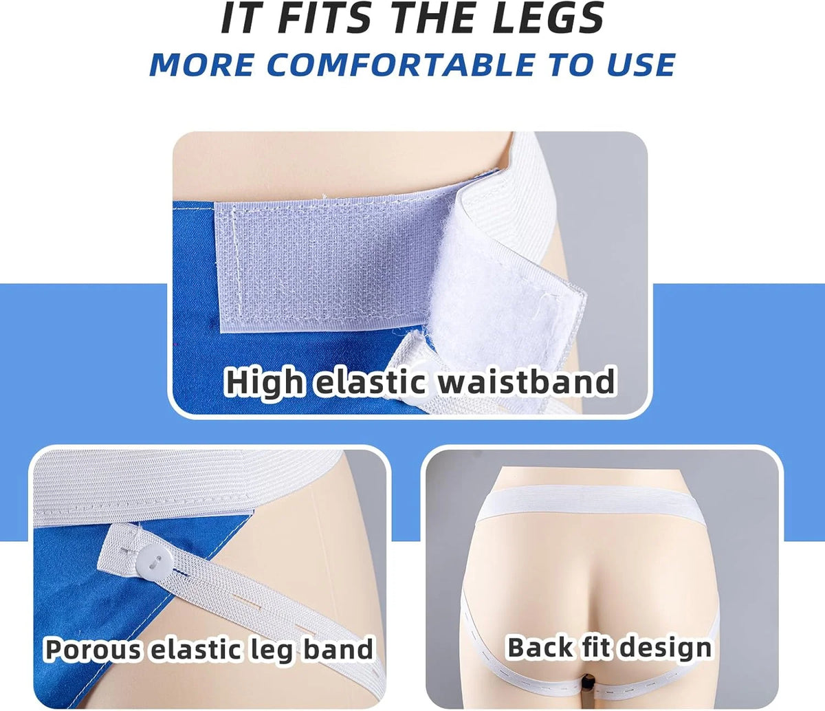 Urine Collection System Wearable Belt & Leg Straps