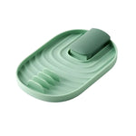 Utensil Holder Foldable Lid & Spoon Rest Countertop Organizer