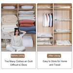 Vacuum Storage Bags Expandable Cube Space-Saving Design