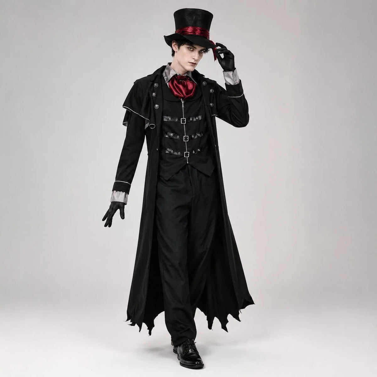 Vampire Costume Classic Halloween Men & Women XL Sizing