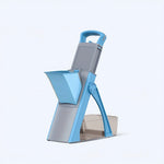 Vegetable Chopper Adjustable Stainless Steel Blade with Collection Tray & Hand Guard