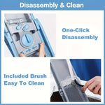 Vegetable Chopper Adjustable Stainless Steel Blade with Collection Tray & Hand Guard
