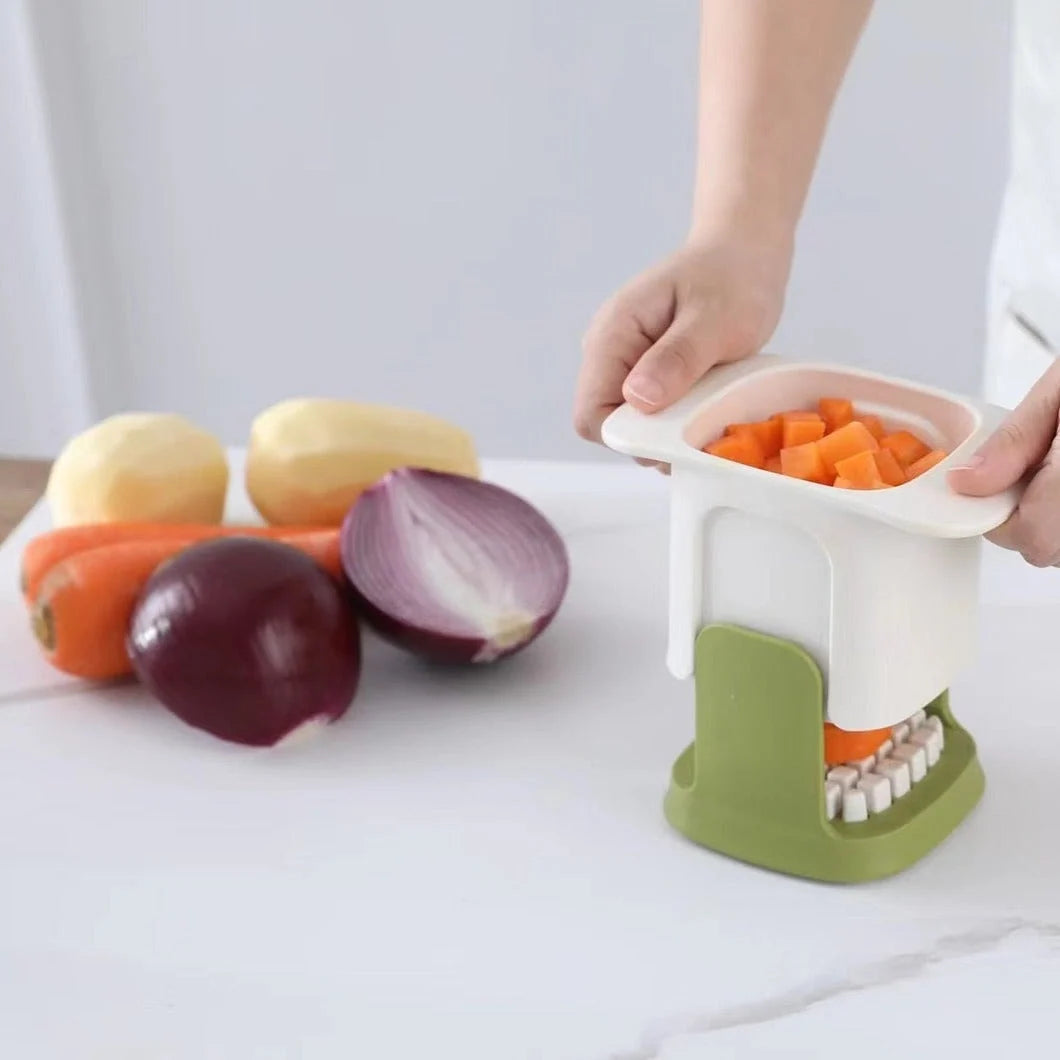 Vegetable Chopper Hand-Pressed Silicone