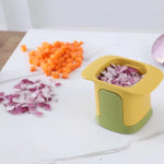 Vegetable Chopper Hand-Pressed Silicone