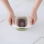 Vegetable Chopper Hand-Pressed Silicone