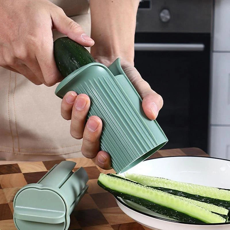 Vegetable Chopper Manual Pump Chop Slice & Dice