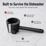 Vegetable Garnish Tool Stainless Steel Blade Non-Slip Grip