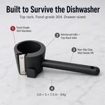 Vegetable Garnish Tool Stainless Steel Dishwasher-Safe Spiral Cutter