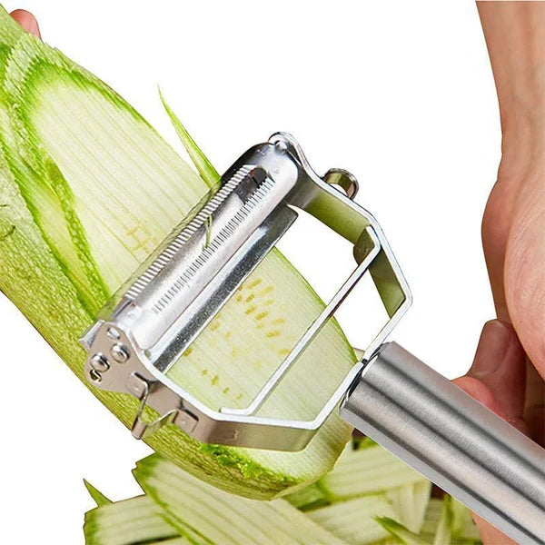 Vegetable Peeler Dual-Blade Peel & Julienne Dishwasher-Safe