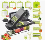 Vegetable Slicer & Chopper 18-Function Built-In Container