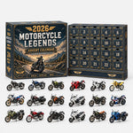 Vehicle Advent Calendar Cast Metal 24-Piece Set
