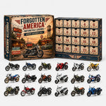 Vehicle Advent Calendar Cast Metal 24-Piece Set