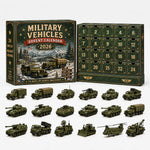 Vehicle Advent Calendar Cast Metal 24-Piece Set