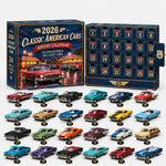 Vehicle Advent Calendar Cast Metal 24-Piece Set