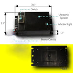 Vehicle Rodent Repeller Ultrasonic Vehicle-Powered 300 Sq Ft Coverage