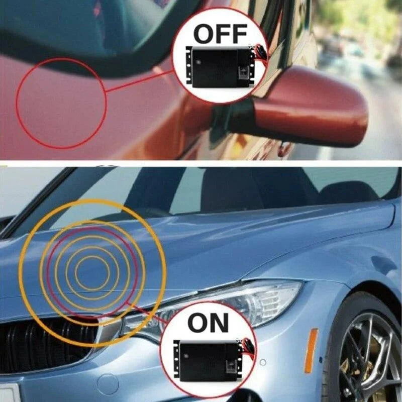 Vehicle Rodent Repeller Ultrasonic Vehicle-Powered 300 Sq Ft Coverage