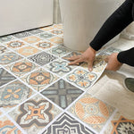 Vinyl Tile Peel-and-Stick Porcelain Look Waterproof & Scratch-Resistant