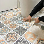 Vinyl Tile Peel-and-Stick Porcelain Look Waterproof & Scratch-Resistant
