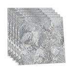 Vinyl Tile Peel-and-Stick Porcelain Look Waterproof & Scratch-Resistant