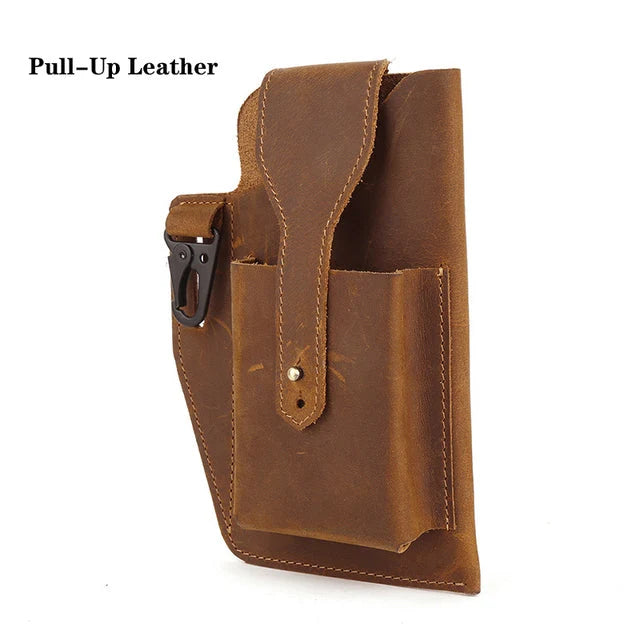 Waist Bag Belt-Worn Microfiber PU Leather