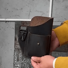 Waist Bag Belt-Worn Microfiber PU Leather