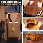 Waist Bag Belt-Worn Microfiber PU Leather