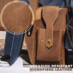 Waist Bag Belt-Worn Microfiber PU Leather