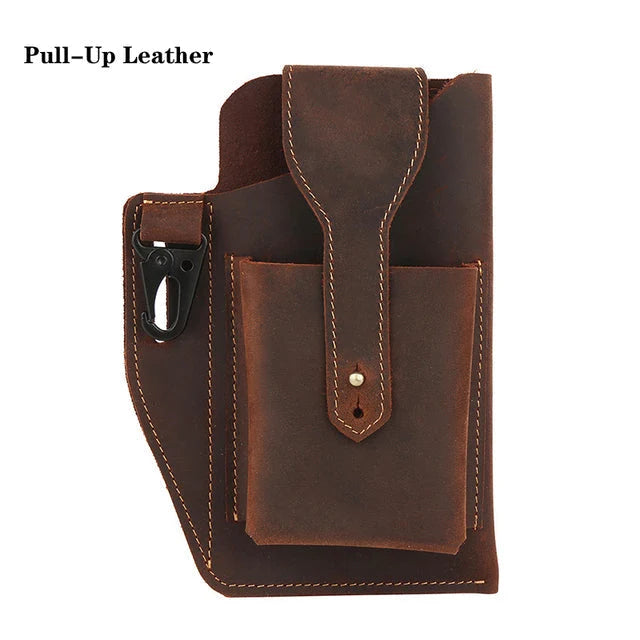 Waist Bag Belt-Worn Microfiber PU Leather