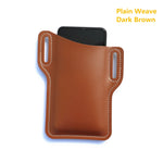 Waist Phone Holder PU Leather Hands-Free Carry