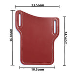 Waist Phone Holder PU Leather Hands-Free Carry