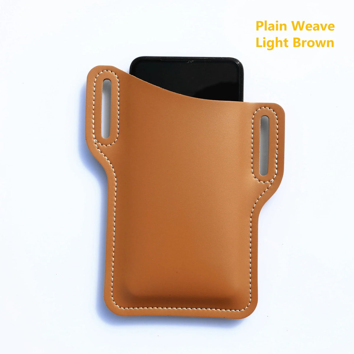 Waist Phone Holder PU Leather Hands-Free Carry