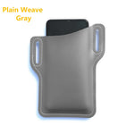 Waist Phone Holder PU Leather Hands-Free Carry