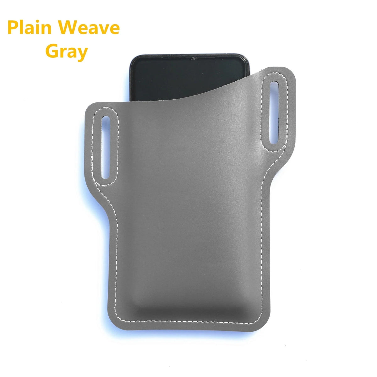 Waist Phone Holder PU Leather Hands-Free Carry