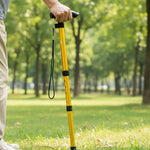 Walking Cane Lightweight Aluminum Adjustable Height Non-Slip Grip