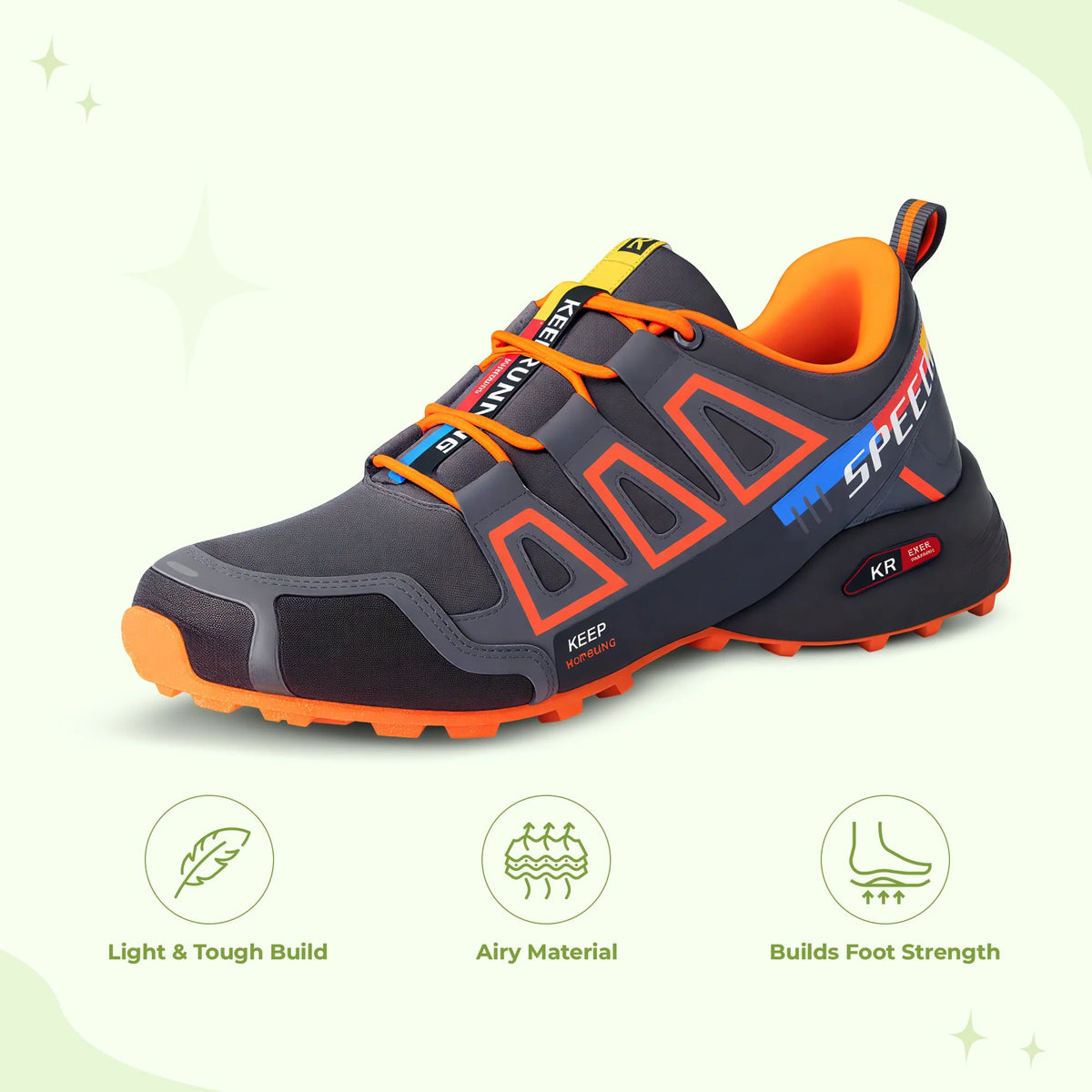 Walking Shoes Flexible Sole & Cushioned Insole