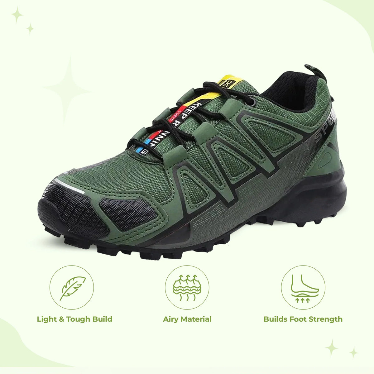Walking Shoes Flexible Sole & Cushioned Insole