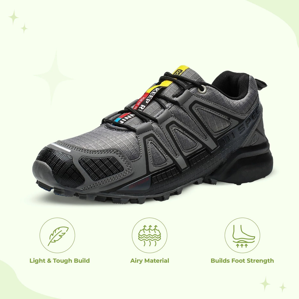 Walking Shoes Flexible Sole & Cushioned Insole