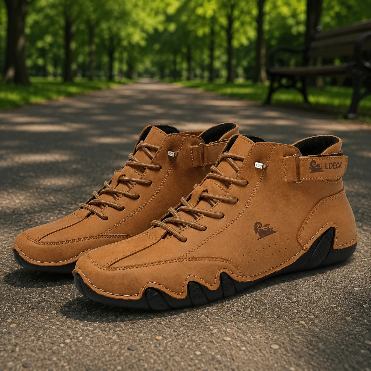 Walking Shoes Orthopedic-Inspired Cushioned Breathable Upper
